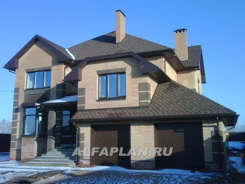 Строительство дома по проекту 93A - фото №1