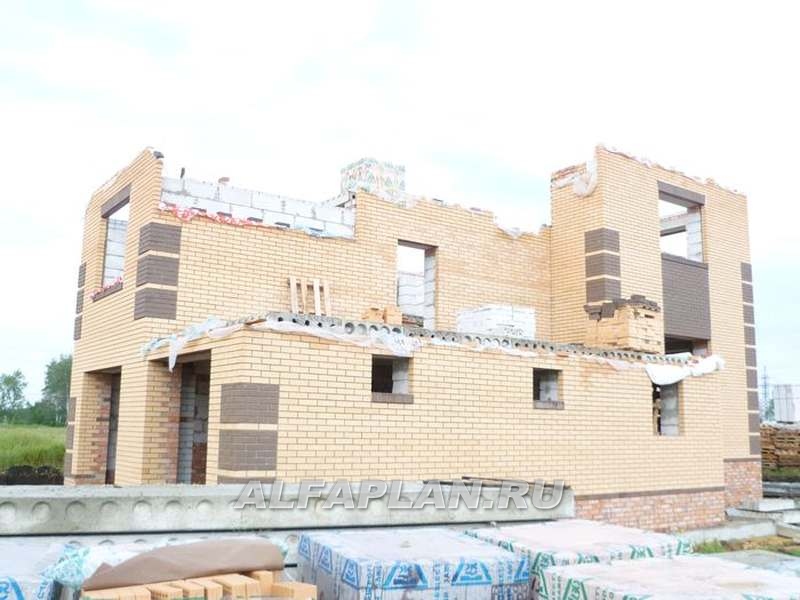 Строительство дома по проекту 93A - фото №6