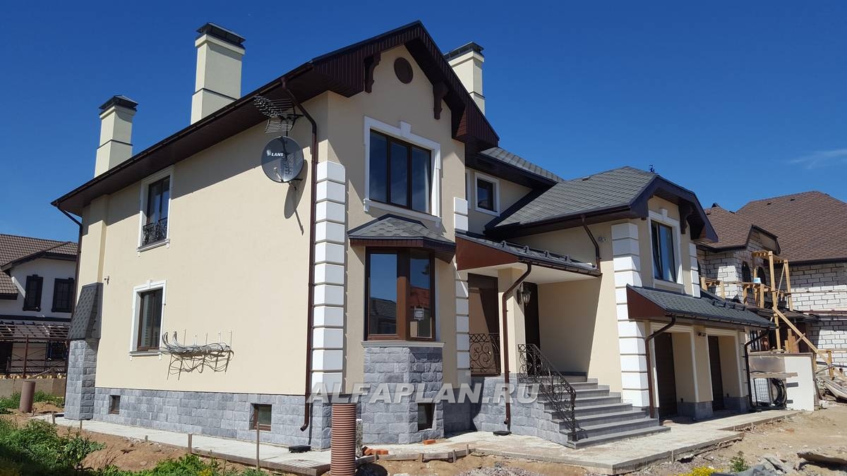 Строительство дома по проекту 93AC - фото №3