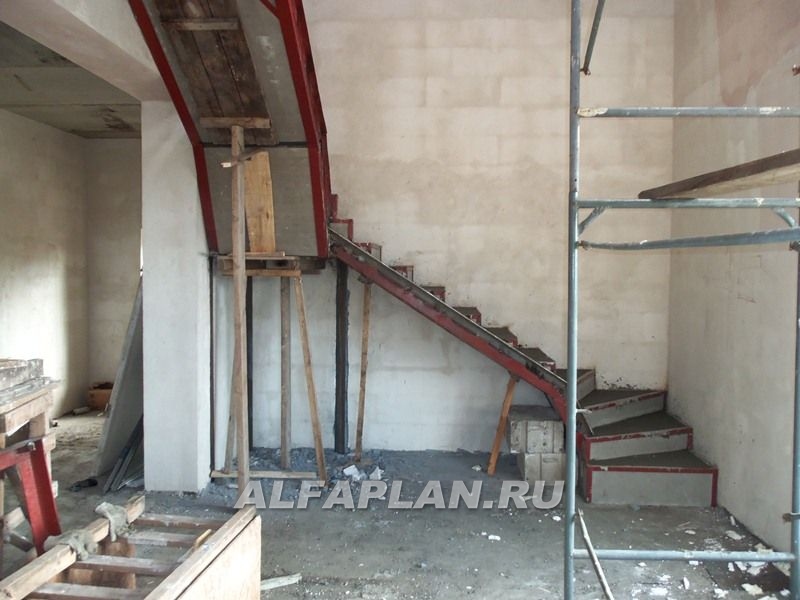 Строительство дома по проекту 99B - фото №5