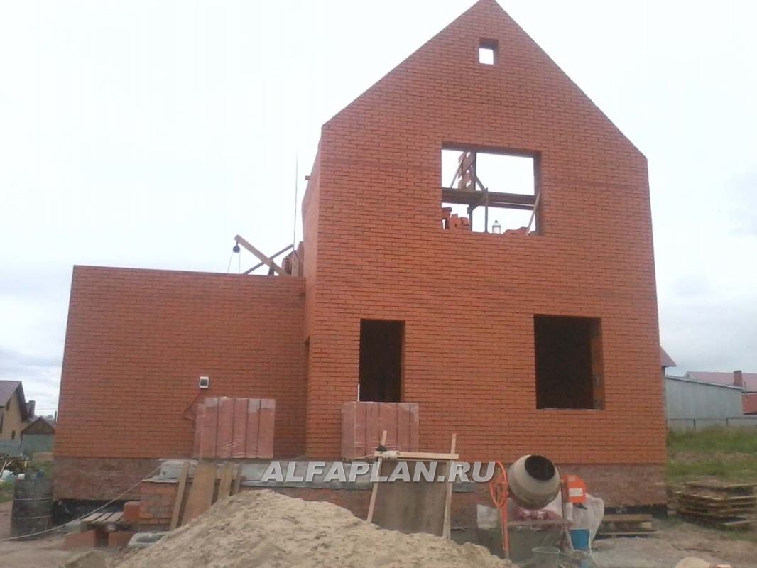 Строительство дома по проекту 99B - фото №15