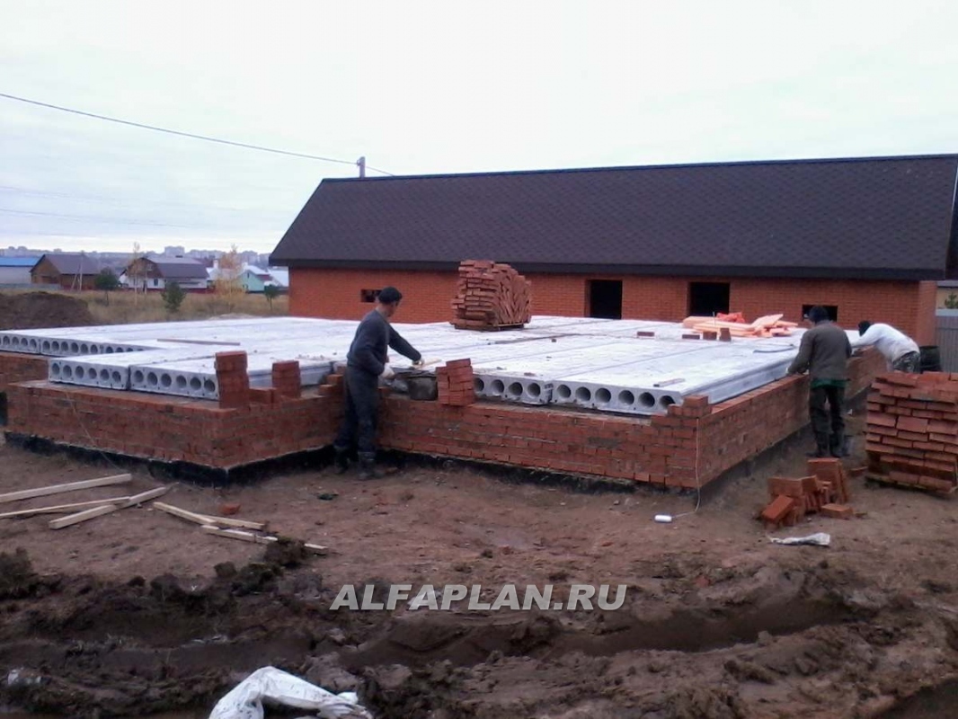 Строительство дома по проекту 99B - фото №23