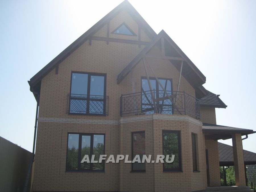 Строительство дома по проекту 102AC - фото №2