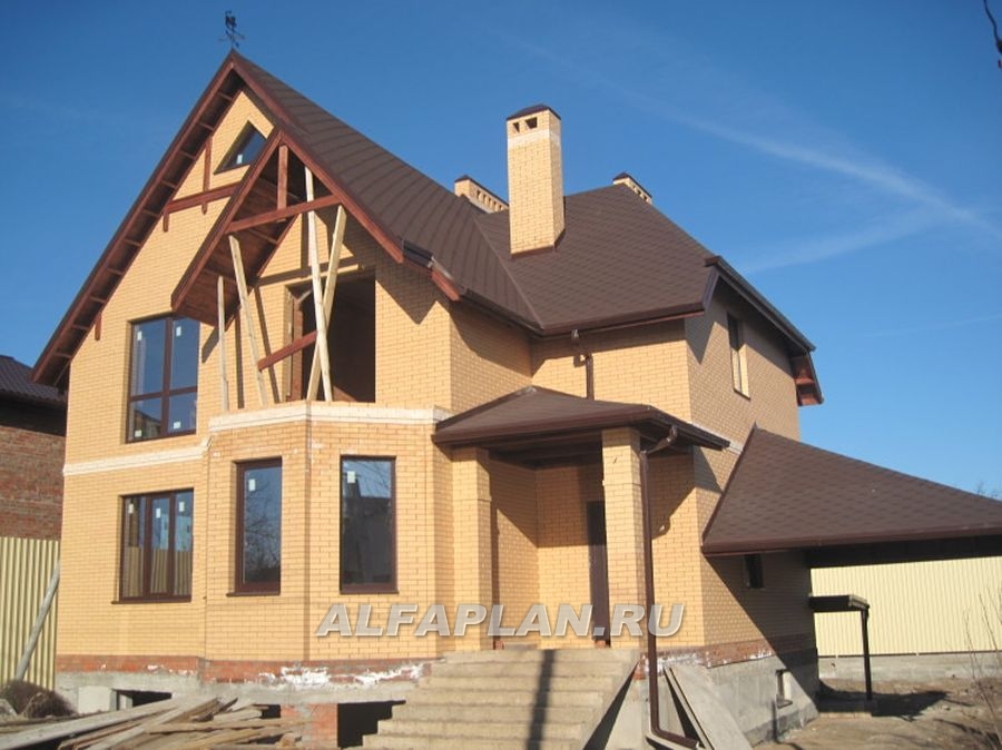 Строительство дома по проекту 102AC - фото №6