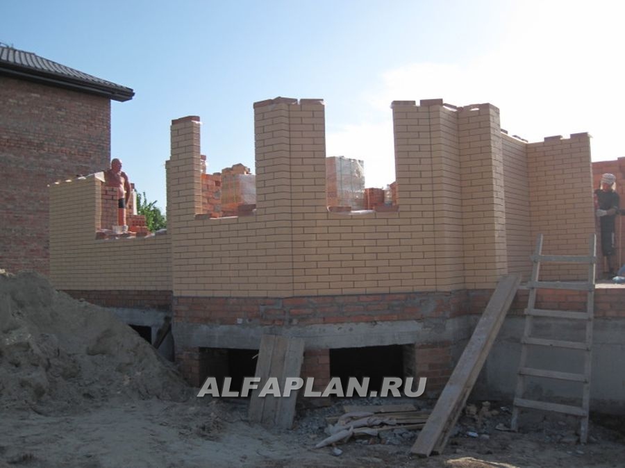 Строительство дома по проекту 102AC - фото №12