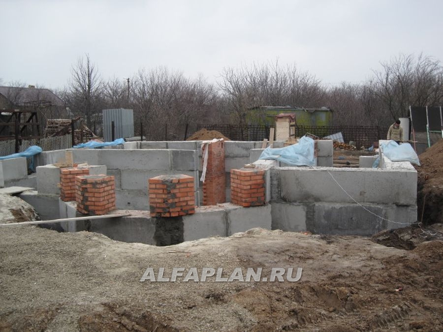 Строительство дома по проекту 102AC - фото №13