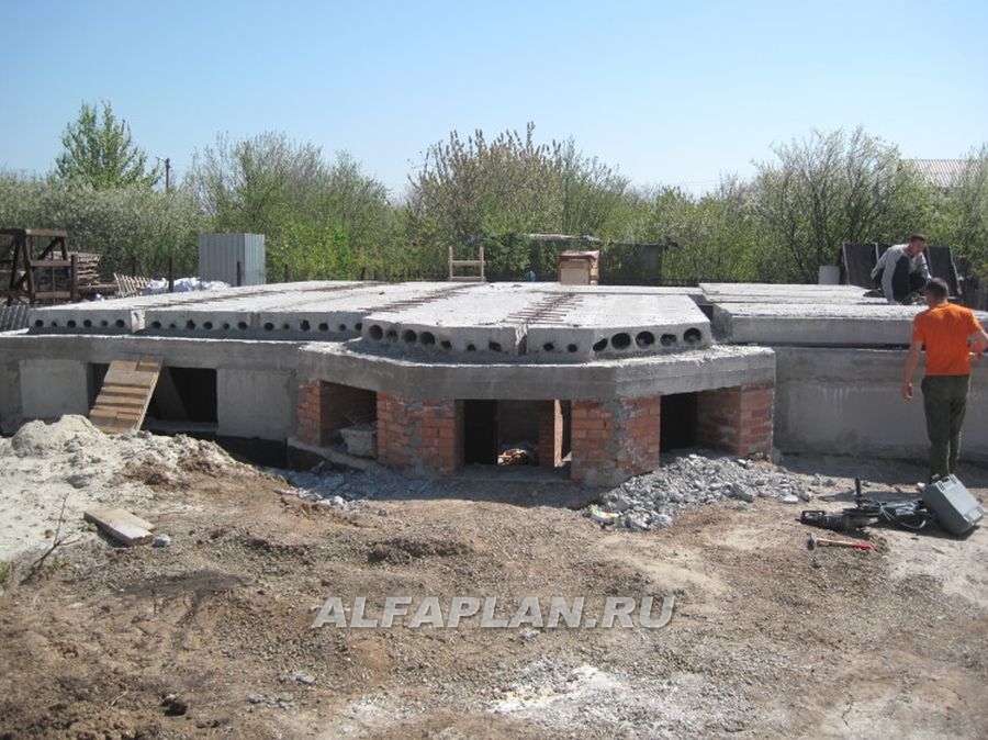 Строительство дома по проекту 102AC - фото №14