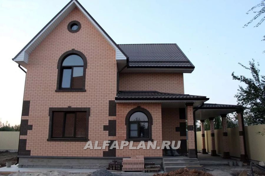 Строительство дома по проекту 103A - фото №5