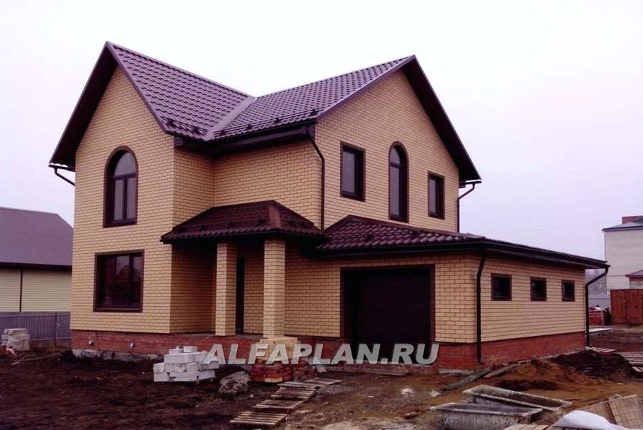 Строительство дома по проекту 103A - фото №6