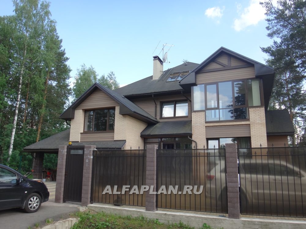 Строительство дома по проекту 107A - фото №8