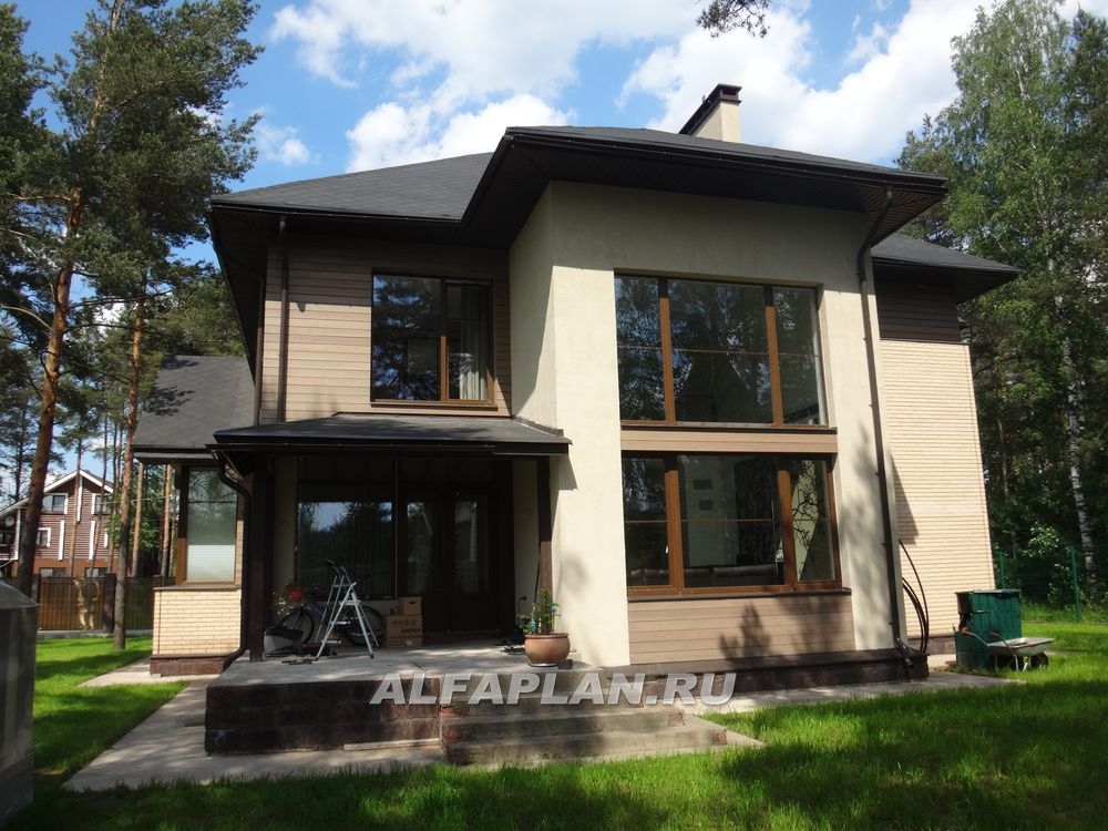 Строительство дома по проекту 107A - фото №15