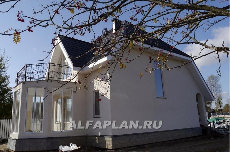 Строительство дома по проекту 108A - фото №2