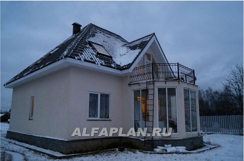 Строительство дома по проекту 108A - фото №6