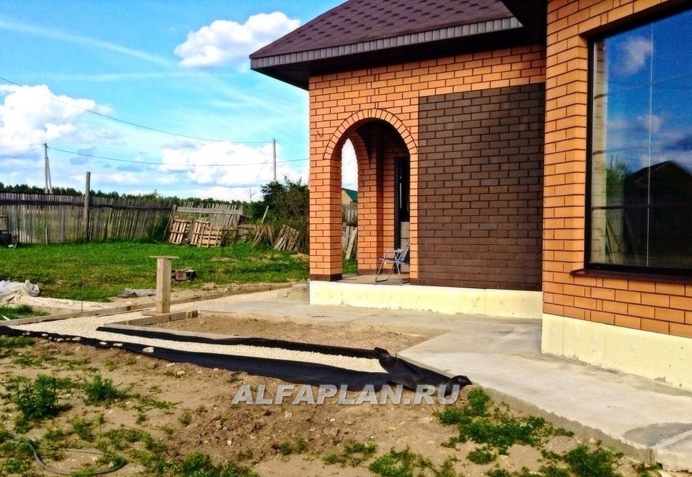 Строительство дома по проекту 109B - фото №3