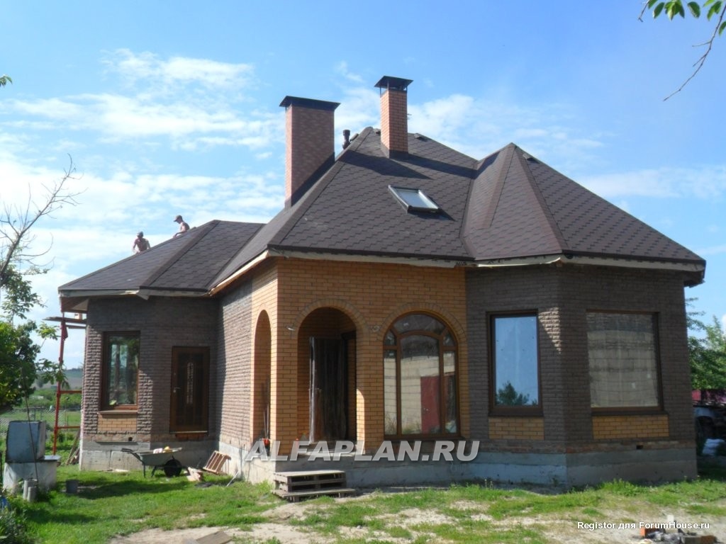 Строительство дома по проекту 109B - фото №2