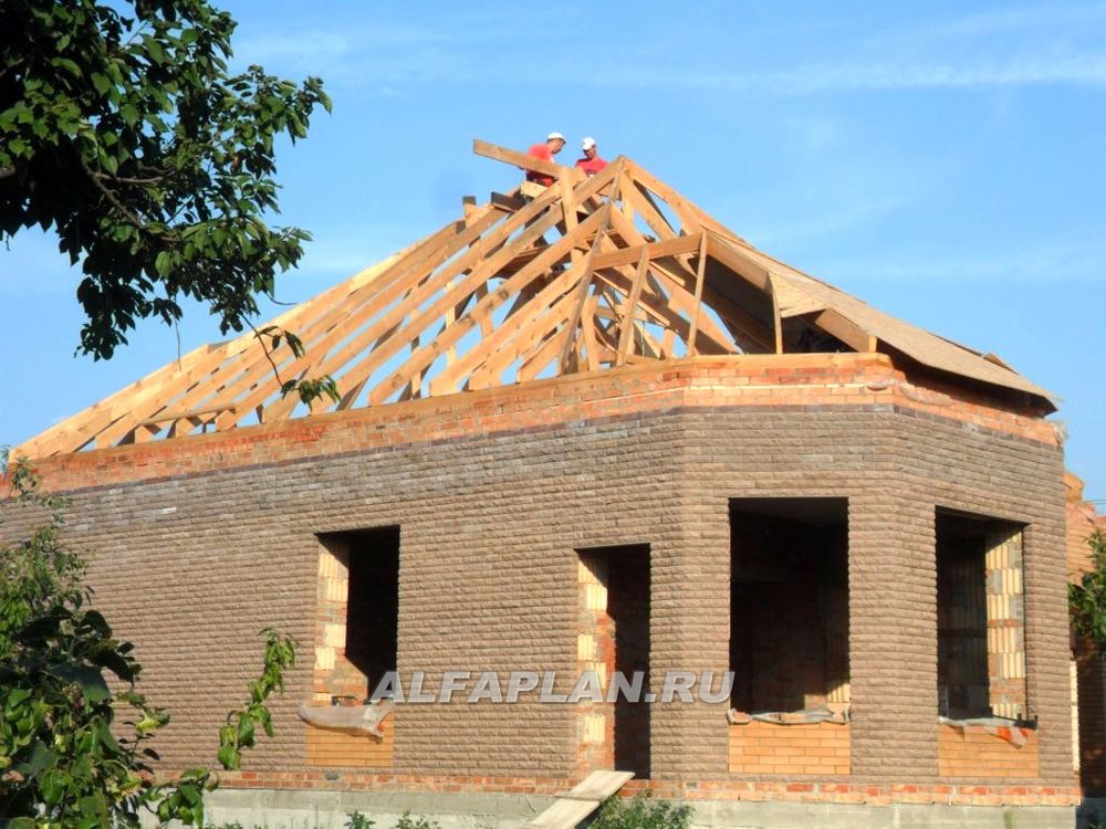 Строительство дома по проекту 109B - фото №18