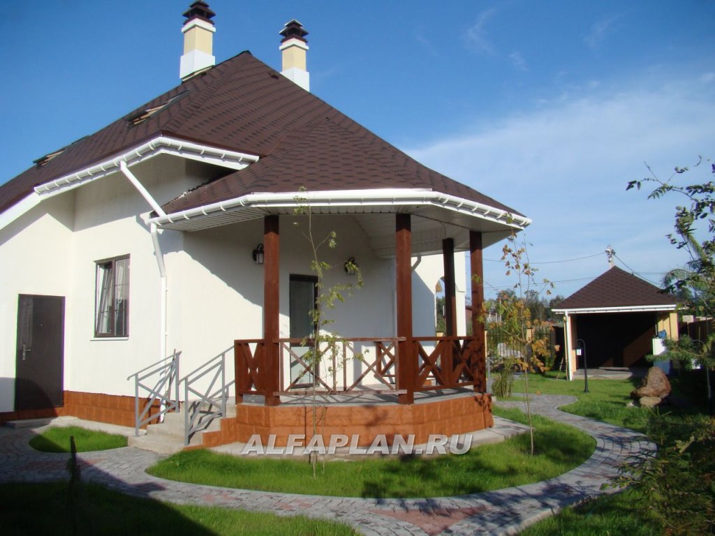 Строительство дома по проекту 109B - фото №3