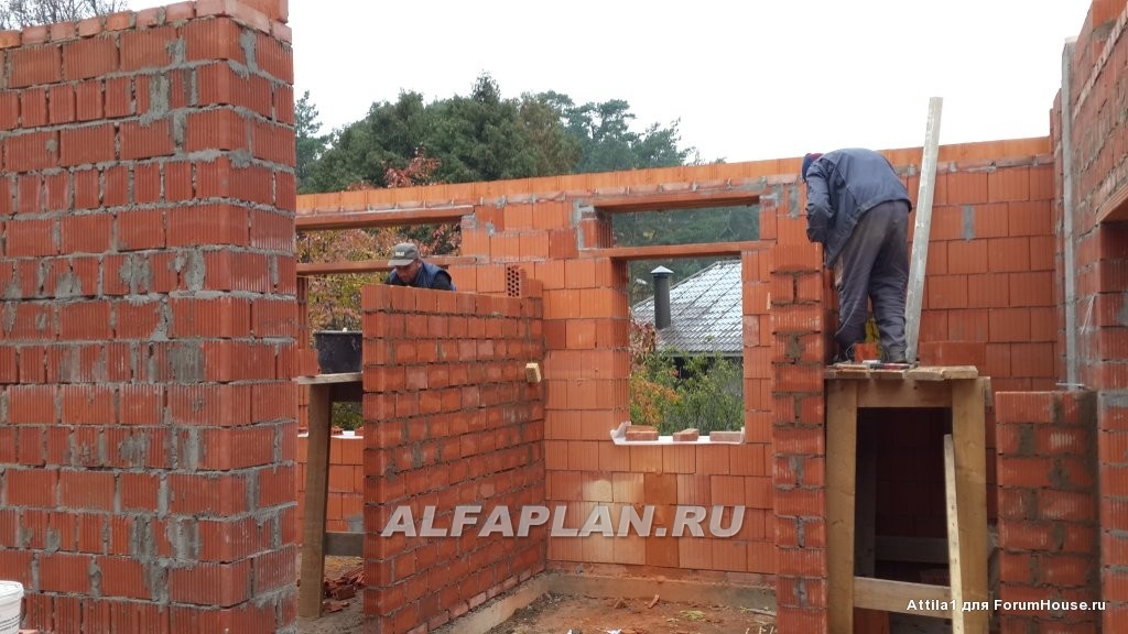 Строительство дома по проекту 111A - фото №2