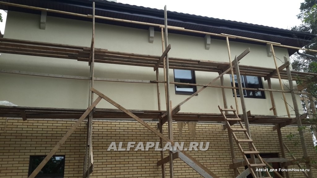 Строительство дома по проекту 111A - фото №9