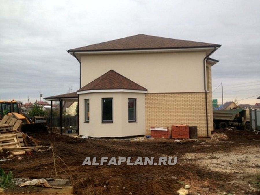 Строительство дома по проекту 111A - фото №3