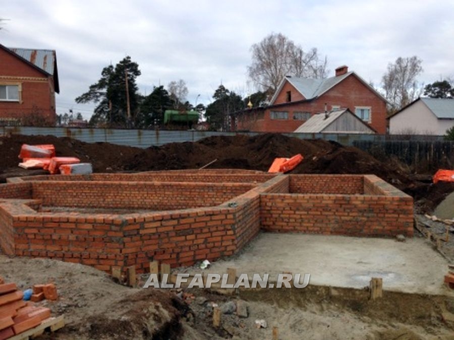 Строительство дома по проекту 111A - фото №15