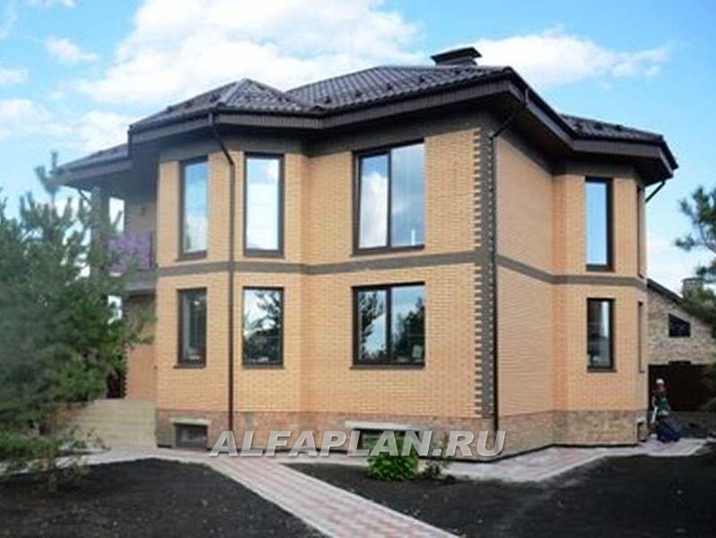 Строительство дома по проекту 111AC - фото №1