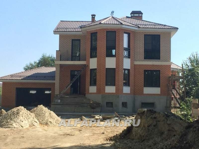 Строительство дома по проекту 111AC - фото №2