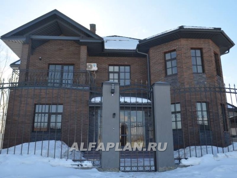 Строительство дома по проекту 114A - фото №1