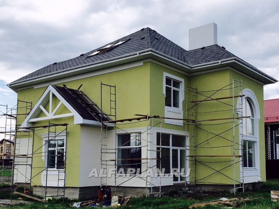 Строительство дома по проекту 114A - фото №4