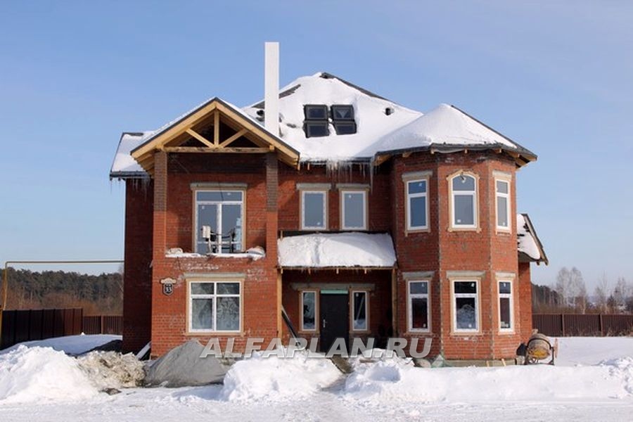 Строительство дома по проекту 114A - фото №9