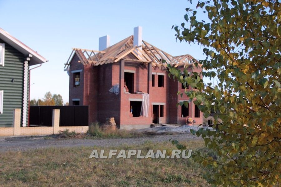 Строительство дома по проекту 114A - фото №10