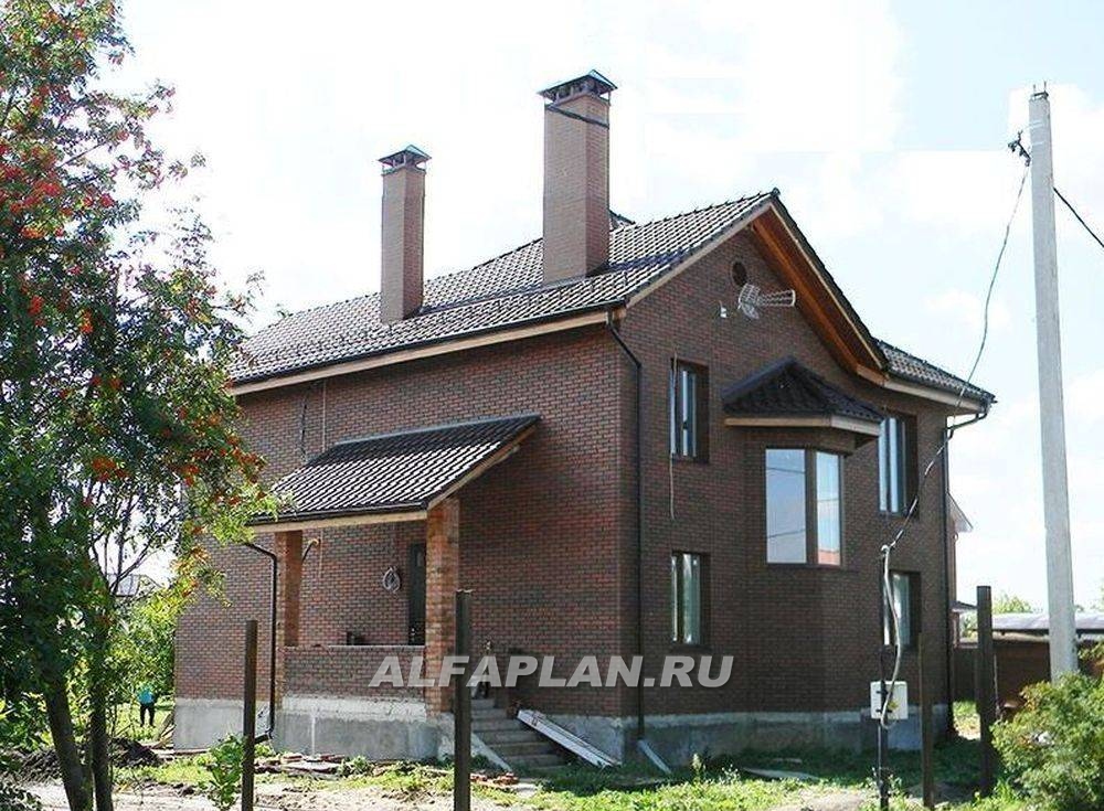 Строительство дома по проекту 115A - фото №2