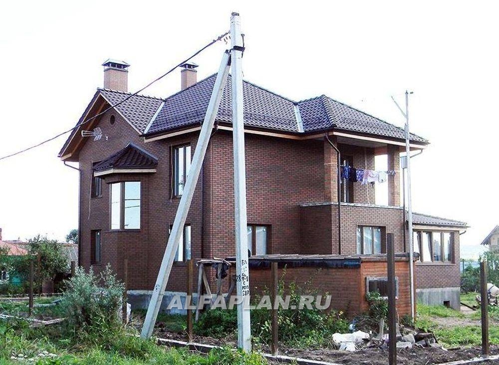 Строительство дома по проекту 115A - фото №3