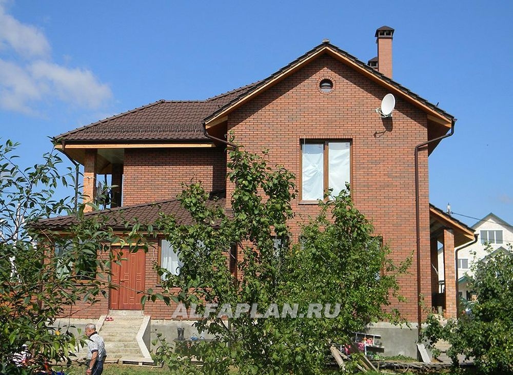 Строительство дома по проекту 115A - фото №4