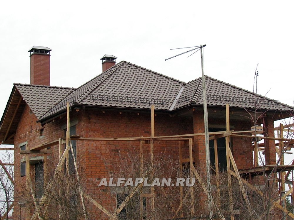 Строительство дома по проекту 115A - фото №9