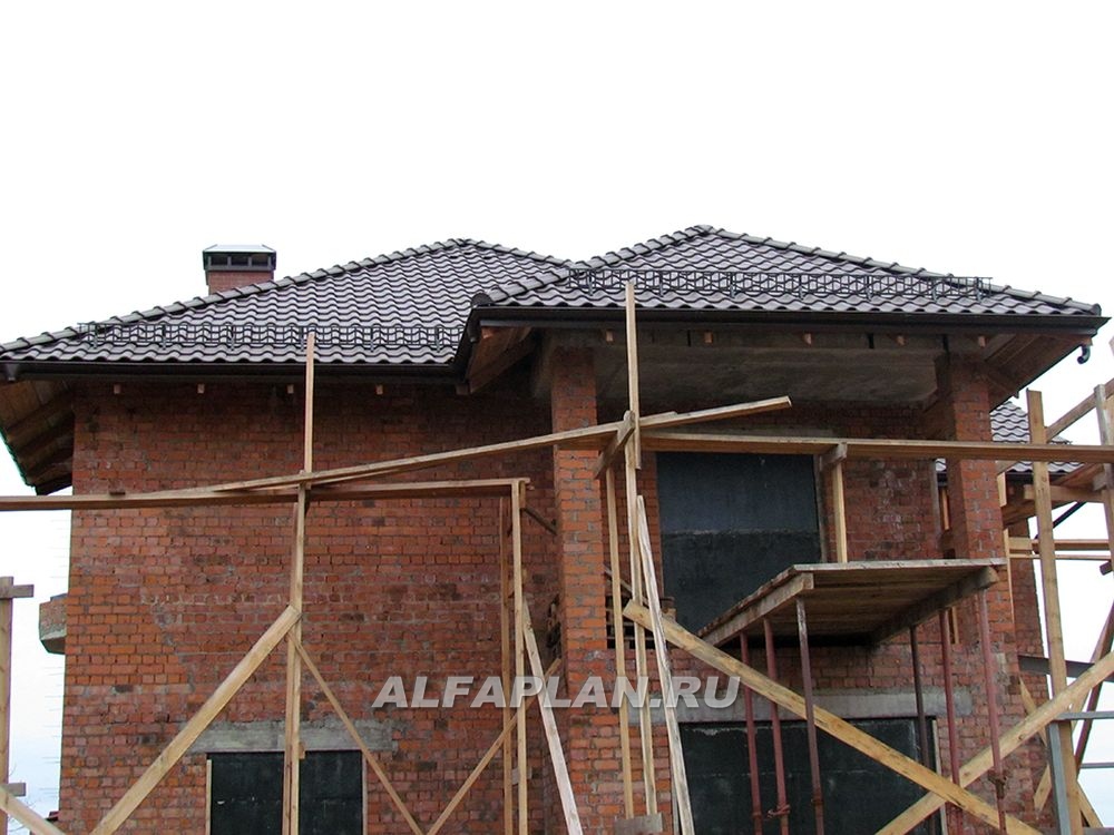 Строительство дома по проекту 115A - фото №10