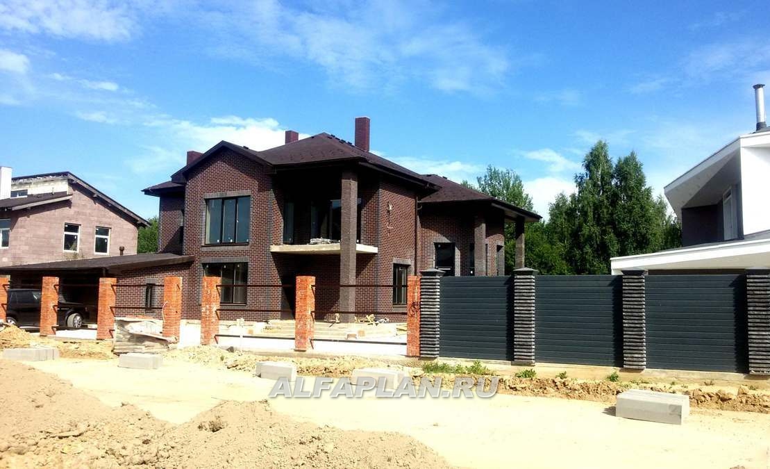 Строительство дома по проекту 120A - фото №2