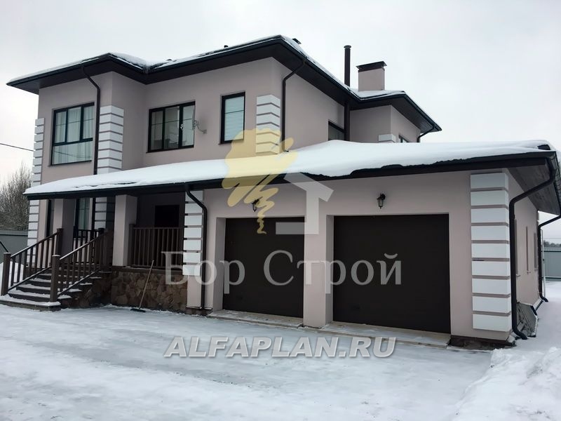 Строительство дома по проекту 122A - фото №1