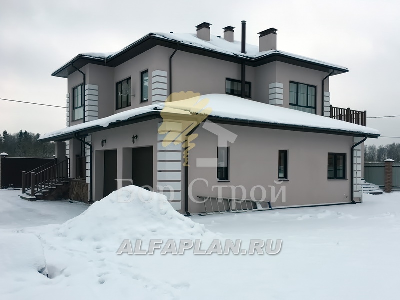 Строительство дома по проекту 122A - фото №2