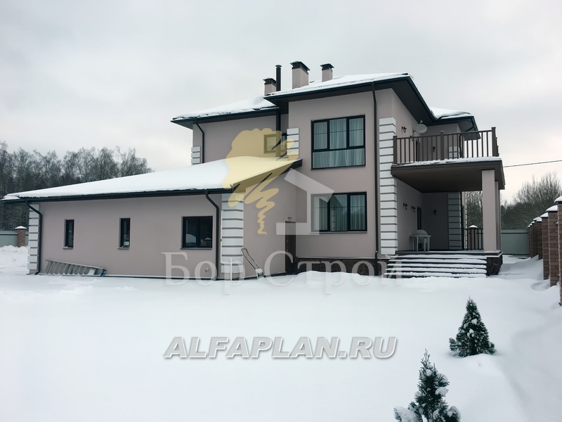 Строительство дома по проекту 122A - фото №4