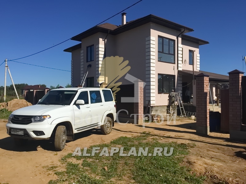 Строительство дома по проекту 122A - фото №7