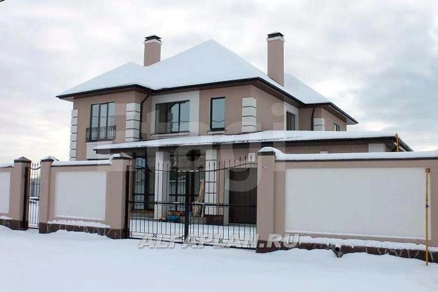 Строительство дома по проекту 122A - фото №2