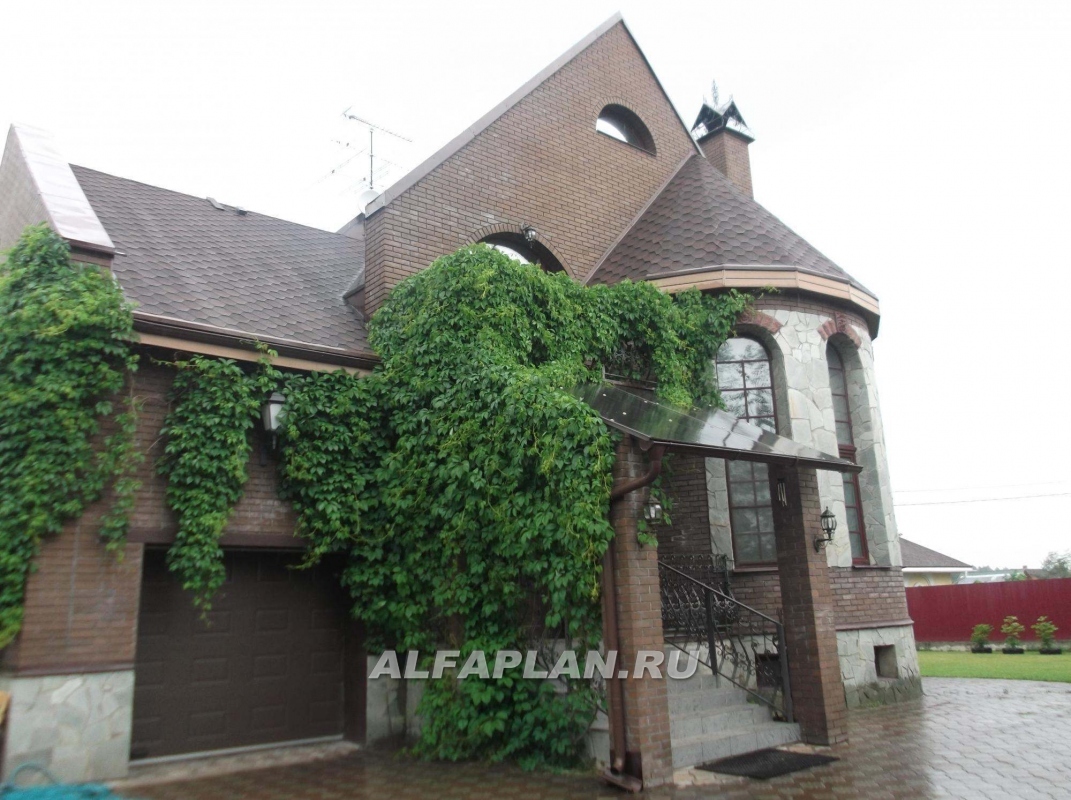 Строительство дома по проекту 25E - фото №2