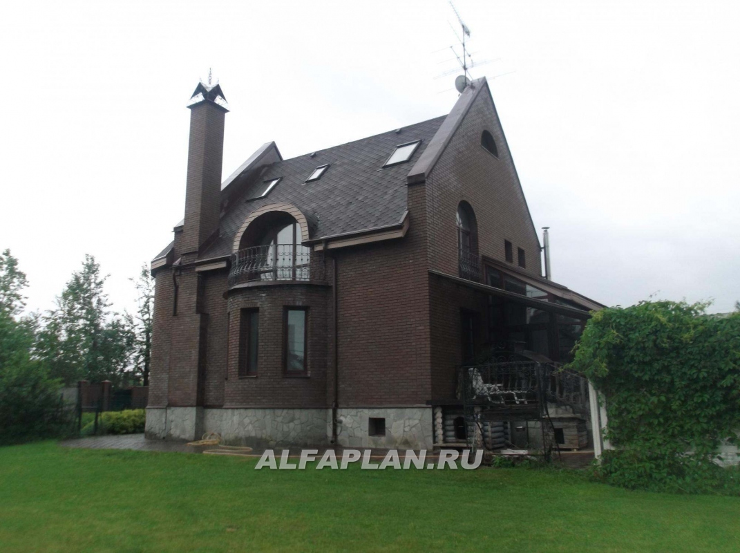 Строительство дома по проекту 25E - фото №4