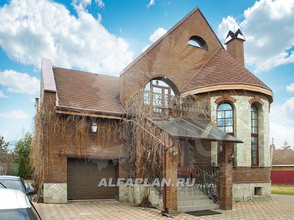 Строительство дома по проекту 25E - фото №6