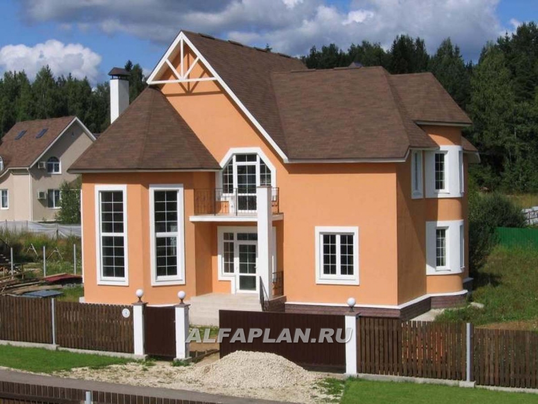 Строительство дома по проекту 25K - фото №1