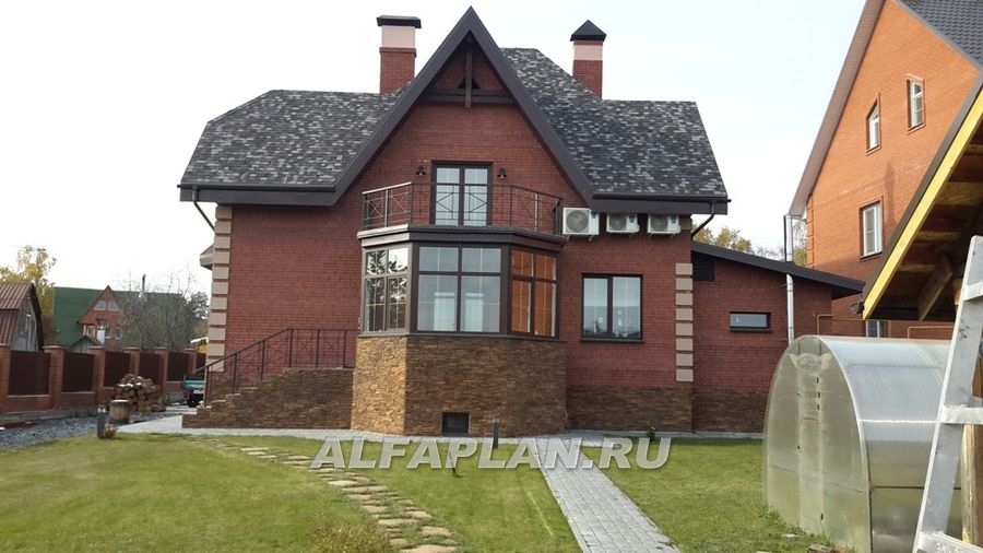 Строительство дома по проекту 38E - фото №2