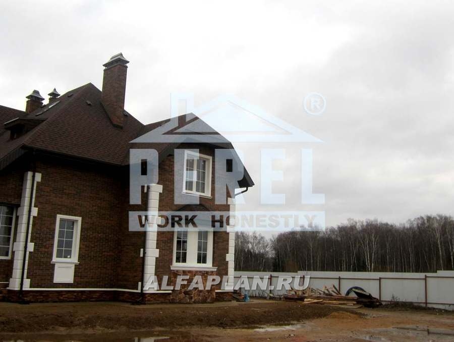 Строительство дома по проекту 38E - фото №4