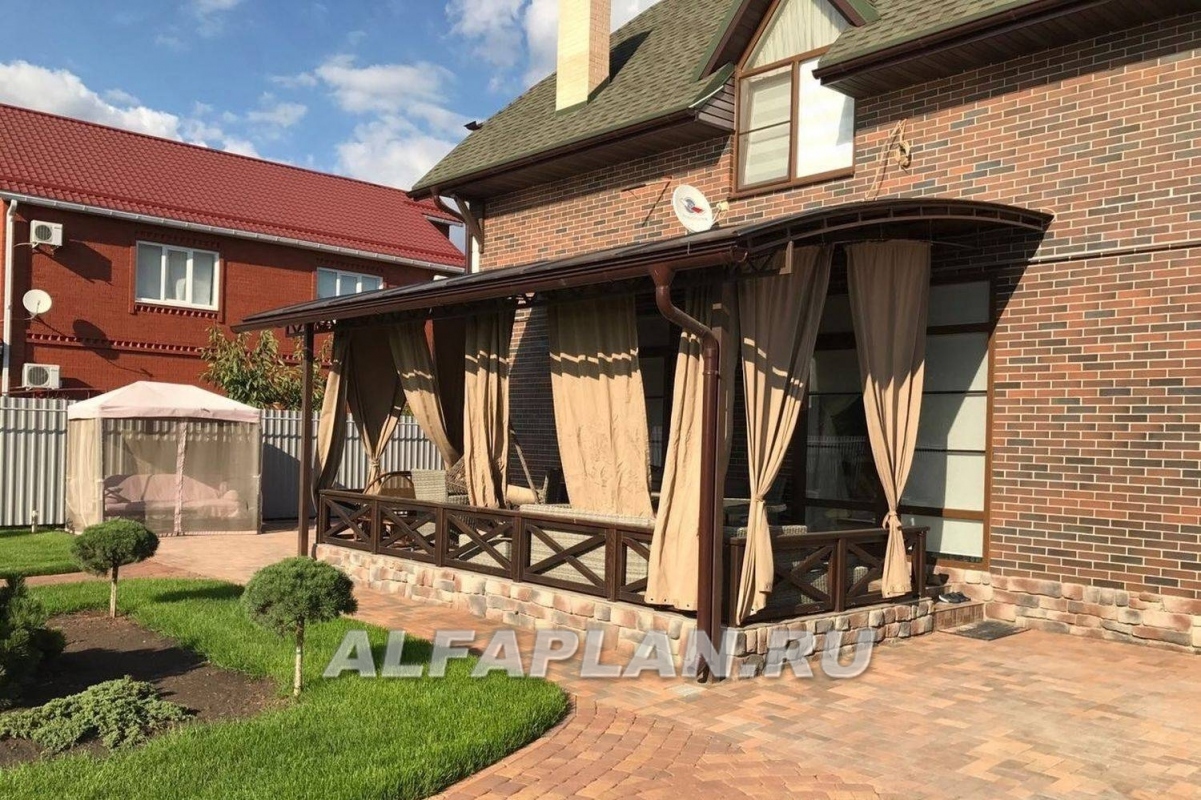 Строительство дома по проекту 45A - фото №6