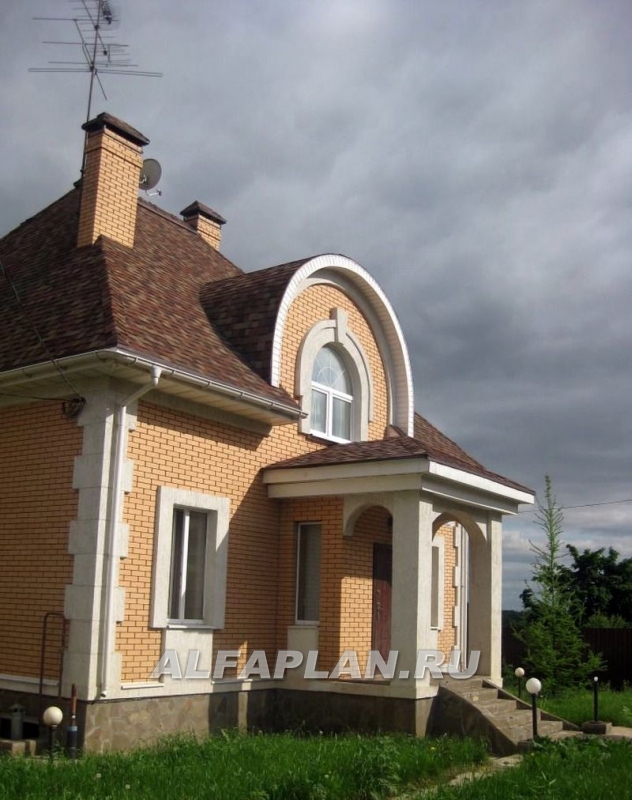 Строительство дома по проекту 50A - фото №5